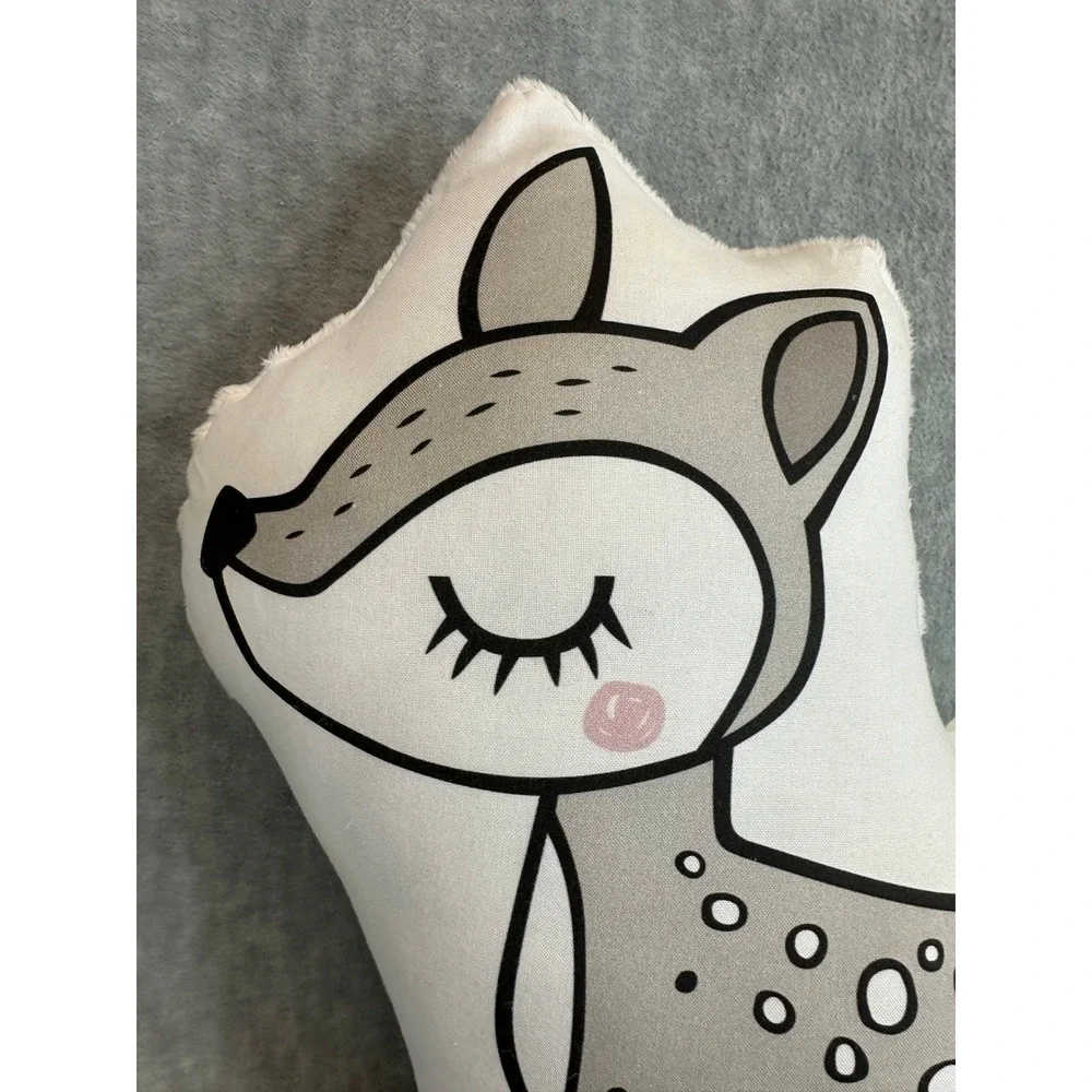 Finley Baby Deer‎ Fawn Plush Pillow Soft Stuffed Animal Nursery Decor Toy